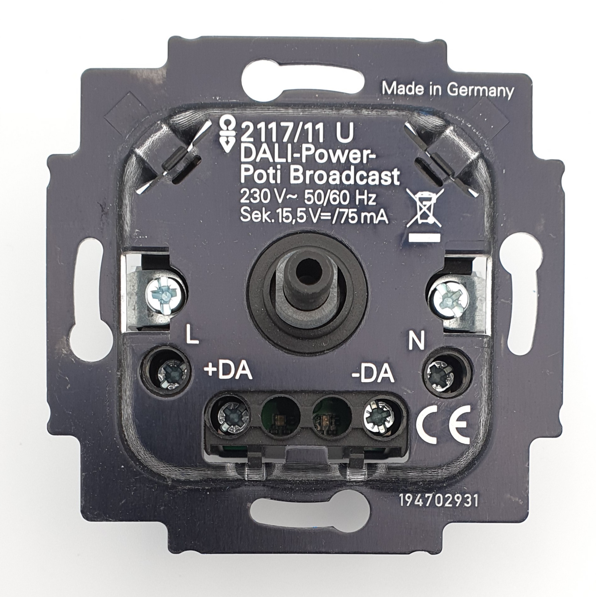 2117-11-U 2117/11 U - DALI-POWER-POTENTIOMETER